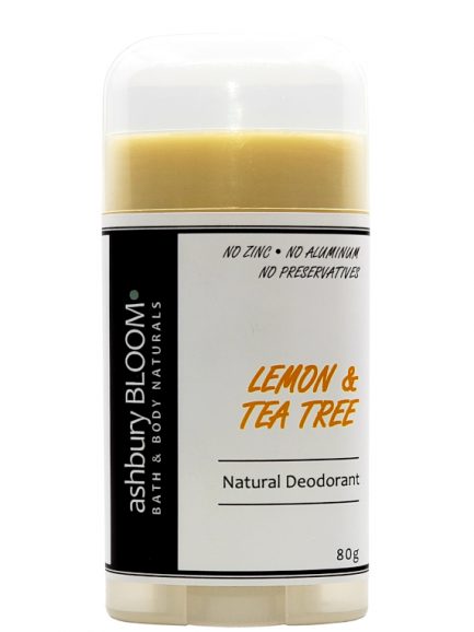 Lemon & Tea Tree Deodorant by ashbury BLOOM