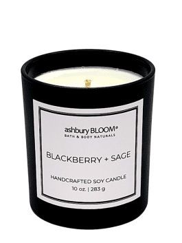 Blackberry + Sage Soy Wax Candle