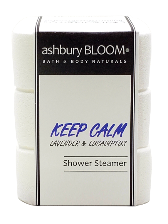 Keep Calm Shower Steamers (3 Pack) by ashbury BLOOM