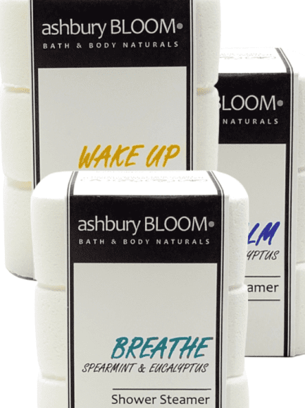 3 Shower Steamers Pack Bundle by ashbury BLOOM
