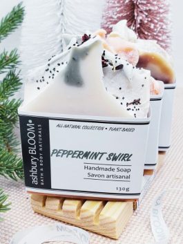 3 Soaps + Soap Dish Holiday Gift Set