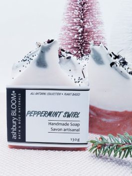 Peppermint Swirl Soap Bar