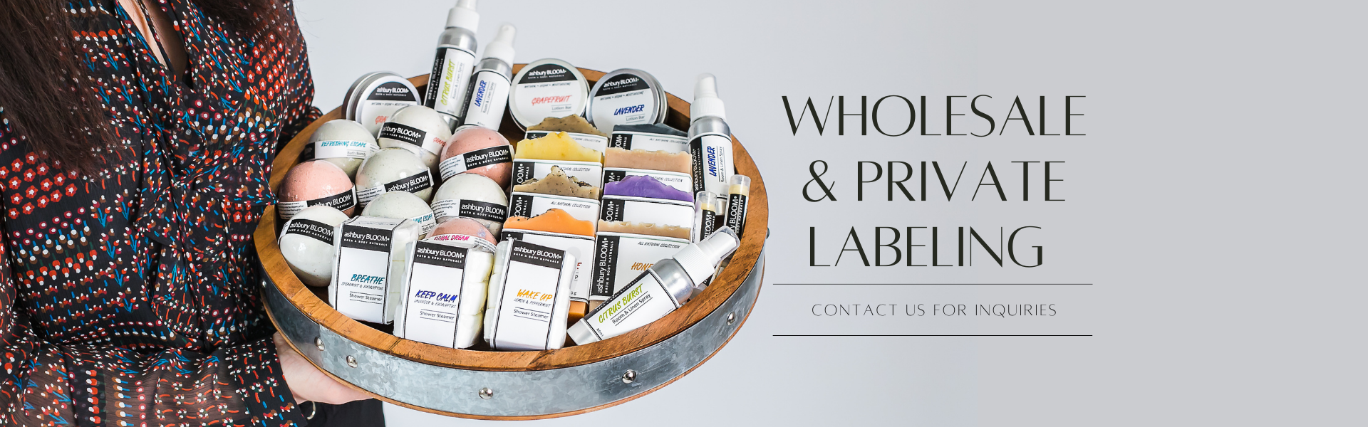 wholesale bath and body products