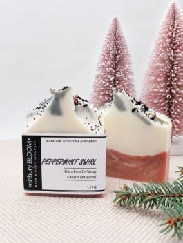 Peppermint Swirl Soap Bar